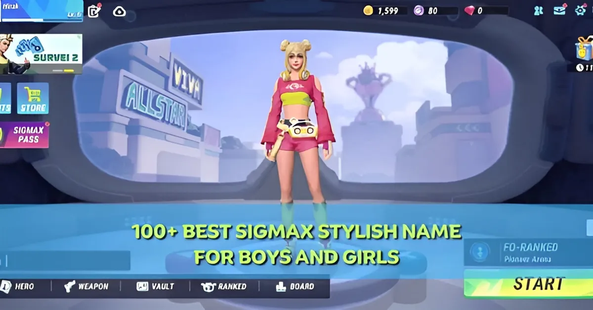 30+ Best Sigmax Game Stylish Name for Boys and Girls